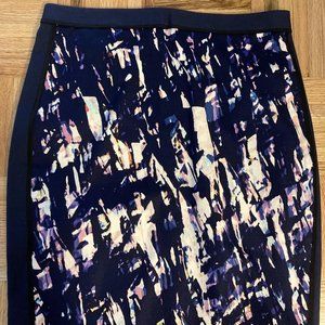 Club Monaco Patterned Pencil Skirt